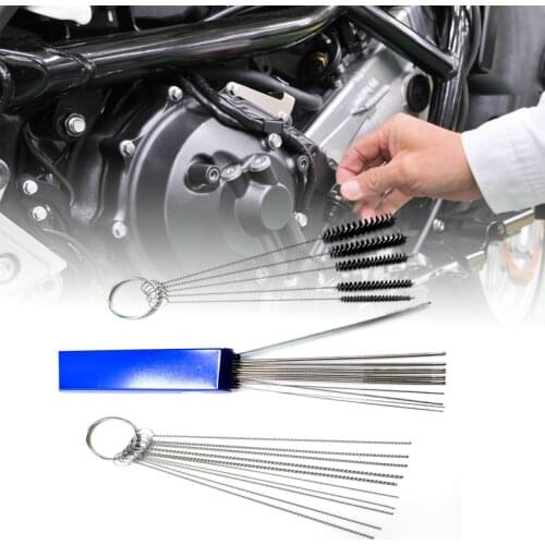 Practical Dirt Jet Remove Easy Clean Motorcycle Reusable Engine Carburetor Cleaning Kit Not Rust Car Brushes Tool Professional