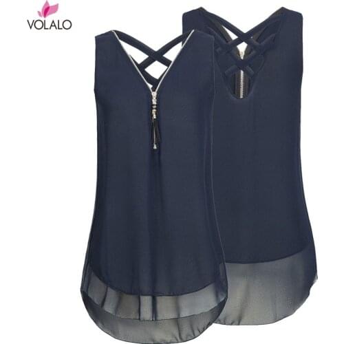 Стильные блузки VOLALO China At AliExpress