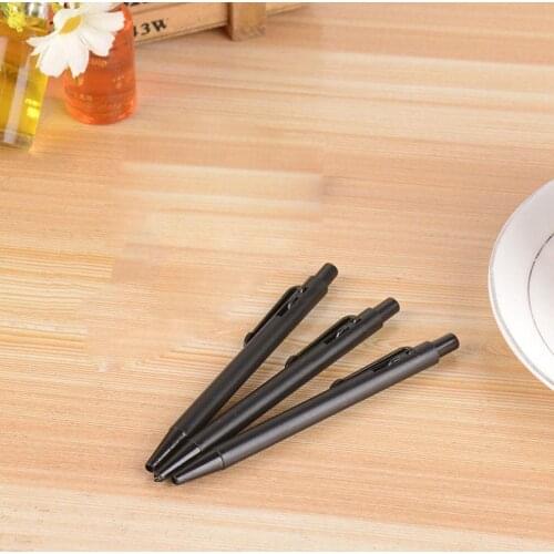Rotating Pocket-size Portable Telescopic bullet type Office & School Exquisite Pen Supplies Ballpoint Tool Writing Y0L3