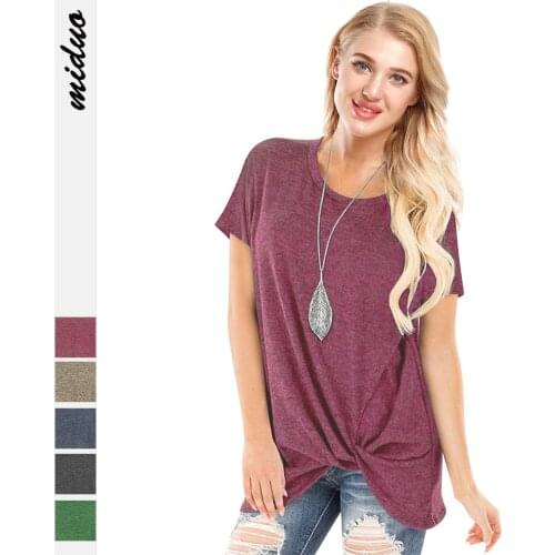 2021 New Summer Solid Color Women Casual Loose Breathable Short Sleeve O-Neck Gym Sport T-shirt Top Graphic Tees Dropshipping