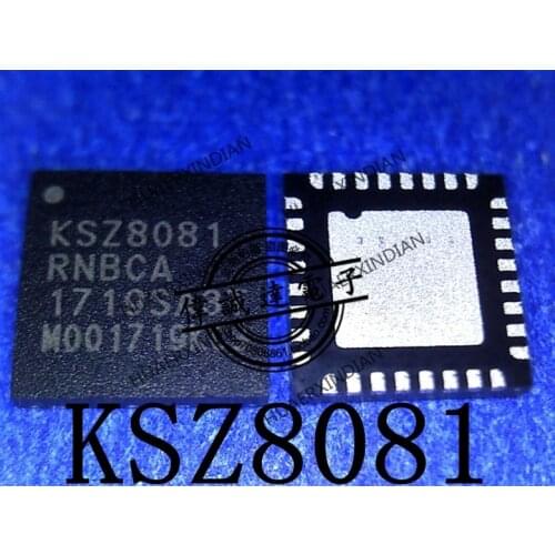 1Pieces New Original KSZ8081RNBCA-TR KSZ8081RNB KSZ8081 VQFN32 In Stock Real Picture