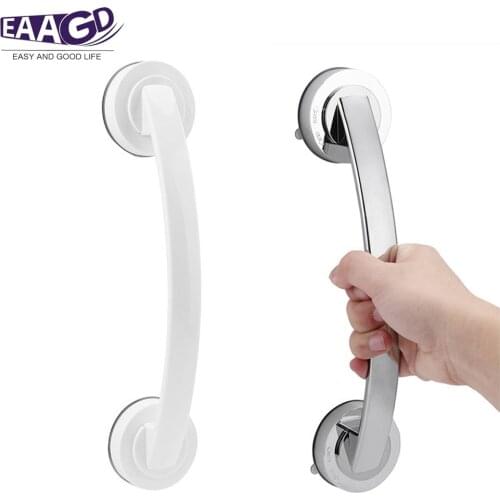 1Pcs Bath & Shower Aids Suction Cup Door Handle Glass Cupboard Door Handle Toilet Bathroom Elderly Non-Slip Handrail