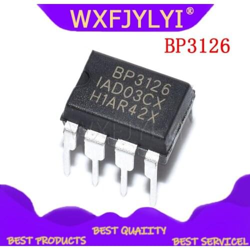 10pcs/lot BP3126 DIP-8 high precision primary side feedback LED constant current switch