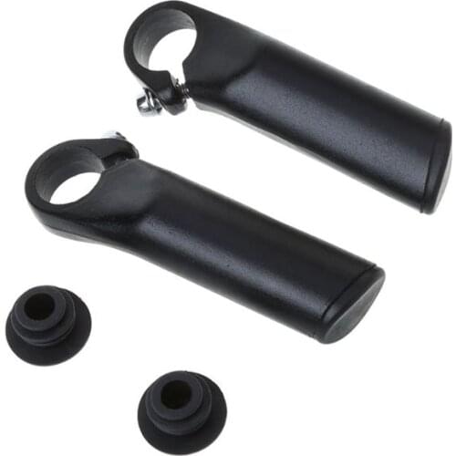2pcs Bicycle Bar End Grips Aluminum Alloy 22.2mm Handlebar Rest MTB Folding Bike