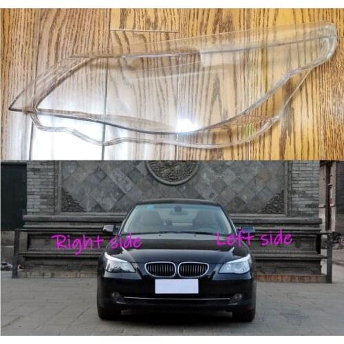 For BMW 5 series E61 E60 520/523/525/530 2004 2005 2006 2007 2008 2009 2010 Car Headlight cover Headlamp Lens Auto Shell Cover