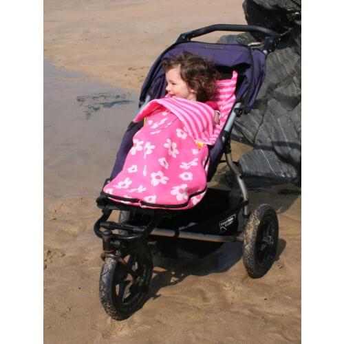 Double layers polar fleece pram footmuff baby stroller sleeping bag sleep sack carriage foot cover fleabag