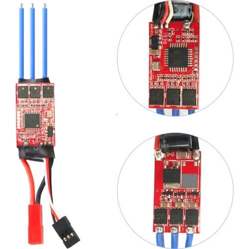 For WLtoys K989 18A ESC 2S Brushless ESC Electric Speed Controller for Kyosho Tamiya 1/24 1/28 mini Z mini Q RC Drift Car