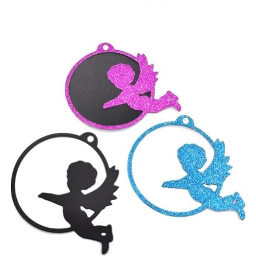 DIY Angel Commemorative Printing Carbon Steel Mould, Clear Stamp Embossing Mold for Paper Card and Craft Gift Making