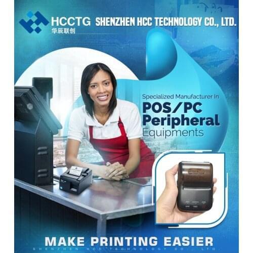 Compact Size USB Mobile Printer Bluetooth 58mm Thermal Portable Printer HCC-T12