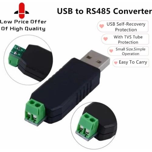 10pcs SM USB to RS485 485 Converter Adapter Support Win7 XP Vista Linux Mac OS WinCE5.0