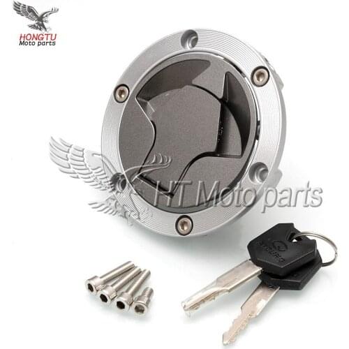 Motorcycle Fuel Tank Cover Gas Cap Lock with key For Kawasaki Ninja 250R 2005-2012 Ninja 300 2013-2014