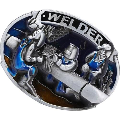 Mens Western Cool Indian Jeans Vintage Belt Buckle