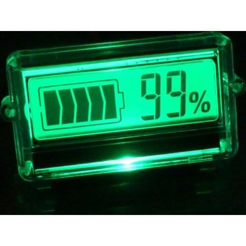 NEW 12v lead-acid battery display panel with LCD battery tester