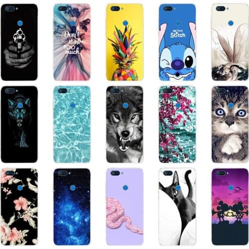 P Silicone case For Xiaomi mi 8 LITE Case 6.26 inch TPU Case For Xiaomi mi 8 lite Back Cover For Xiaomi mi 8 coque capa bag