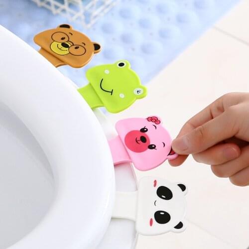 Simple Nordic Toilet Seat Cover Lifter Sanitary Closestool Seat Cover Lift Handle Lid Lifer Toilet Seat Lifter Bathroom Supplier