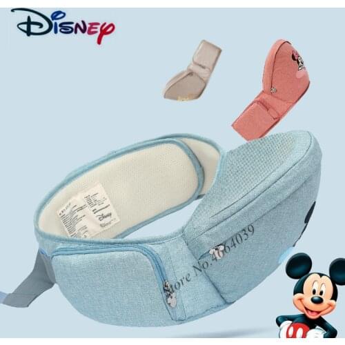 Disney Summer Breathable Ergonomic Carrier Backpack Portable Infant Baby Carrier Hipseat Heaps With Sucks Pad Toddler Carrier