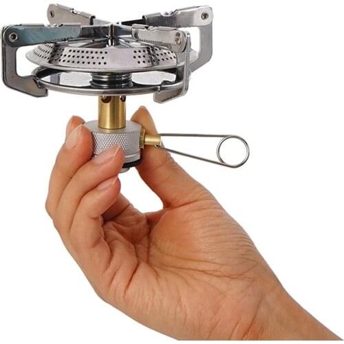 Outdoor Mountaineering Gas Stove Stove Cooking-dish Stove Stove Camping Stove High Power Adjustable Energy-saving Folding Stove