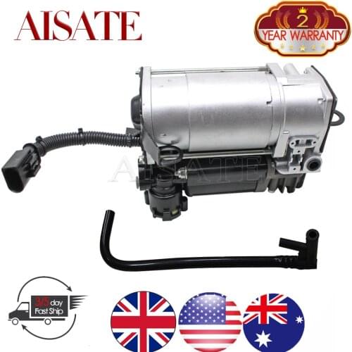 For Mercedes W220 W211 S211 C219 Air Suspension Compressor Pump With Airmatic Pipe 2-Year Warranty 2203200104 2113200104