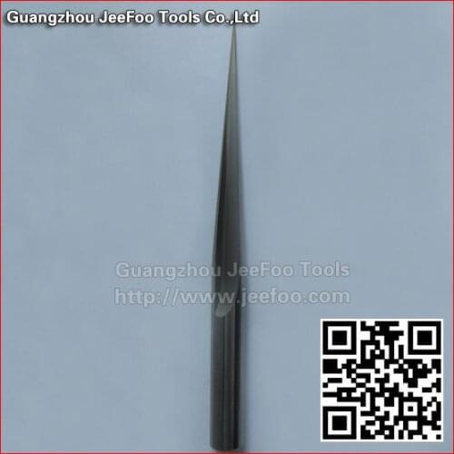 12*100H*R0.3*8degree*150L Taper two flutecaibide end mills,cnc router bits, LED diffuser/ ligh guide plate,Acrylic