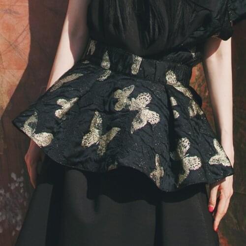 2021 Original obi Kimono Accessories crane Japanese style Handmade Butterfly Embroidery Waist Belt