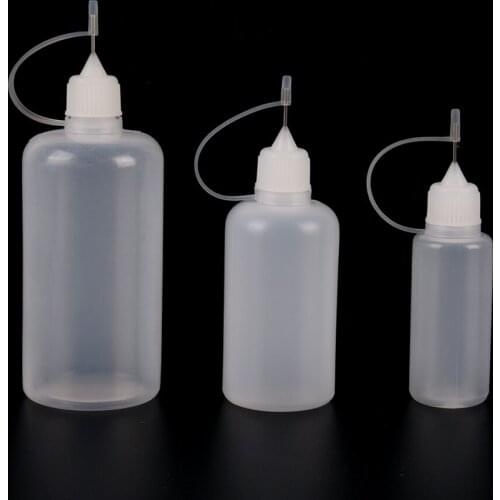 5/10/15/20/30/50/100ml Light Oils Eye Drop Pe Plastic Needle Bottle Cigar Travel Dropper Juice Eye Liquid Container Solvent
