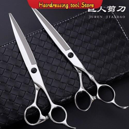 7inch 440c Highend Hairdressing Scissors Flat Shear Thinning Tooth Shear Set Salon Haircut Hairdressing Tools Japan Model Number