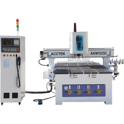 Woodworking Furniture Making Machine 4x8 ft carousel ATC 1325 Cnc Router with Delta servo motors