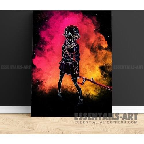 Kill La Kill Manga Anime Art Canvas Wall Art Painting Decor Bedroom Study Studio Print Living Kid Room Home Decoration Prints