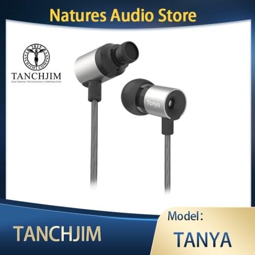 TANCHJIM Tanya HIFI Music Earphone Earbud Dynamic Drives In Ear High-Quality Monitoring Heavy Bass Microphone Headphone Headsets