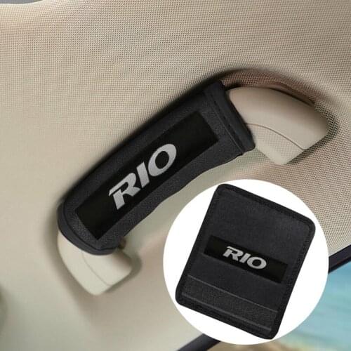 Car interior Car roof handle plush protective cover for KIA Rio K2 K3 K4 K5 KX3 KX5 QL Accessories