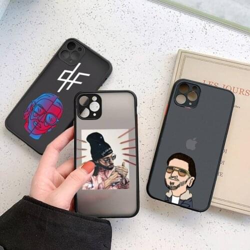 PNL QLF Rapper popular Hip hop Phone Case Matte Transparent for iPhone 7 8 11 12 s mini pro X XS XR MAX Plus coque