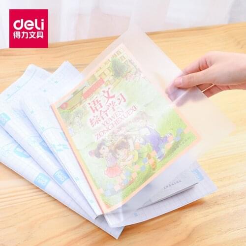 10 Sheets 38X28cm A5 Transparent Clear Book Cover Sticky Film Waterproof School Book Protector Students Company Brochure 8657