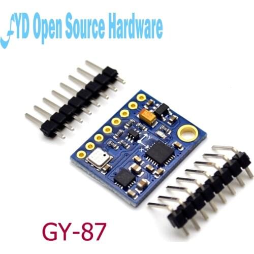 1PCS GY-87 10DOF MPU6050 HMC5883L BMP180 GY87 GY-87 10DOF