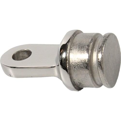 316 Marine-Grade Stainless Steel Inside Eye End for Bimini Top 1 inch Round Tube Strong Corrosion Resistance
