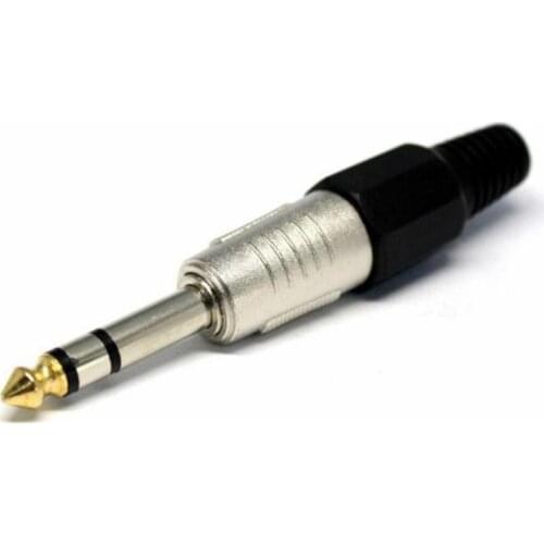 6.3 MM STEREO GUITAR JACK NÖTRİX TYPE 1. QUALITY JACK PLUG ROXTONE