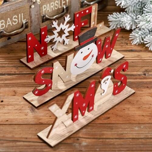 Ataozhekou Wooden Christmas Decorations