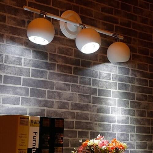 Black ceiling lamps be turned dome light clothing store LED spotlights track lights installed TV background headlights light