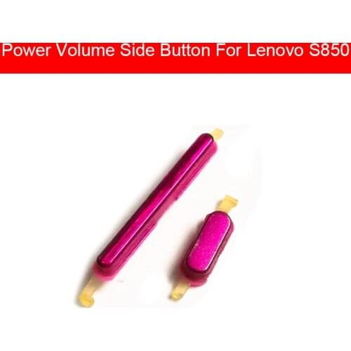 On Off Power Volume Side Button Flex Cable For Lenovo S850 S850T Volume Up And Down Button Keypad Replacement Repair Parts