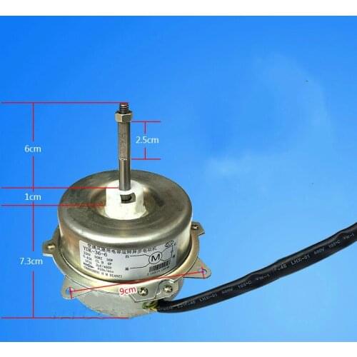 Air conditioning outdoor fan 1P 1.5P motor motor YDK36-6 outside fan