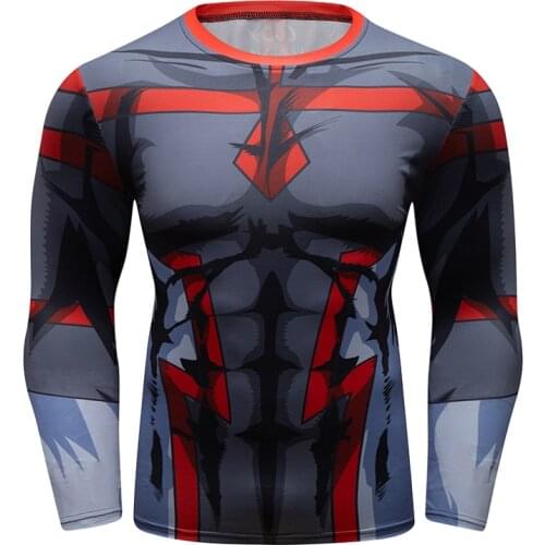 Cody Lundin Digital Sublimation Printed Long Sleeve High Quality Men Round Neck SportWear