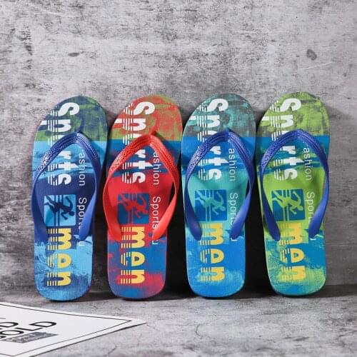 Mens Beach Sandals Outdoor Leisure Flip-flops Anti-Slip Thongs Slip Resistant Flip Flops Men Beach Flip Flops Mens Shoes