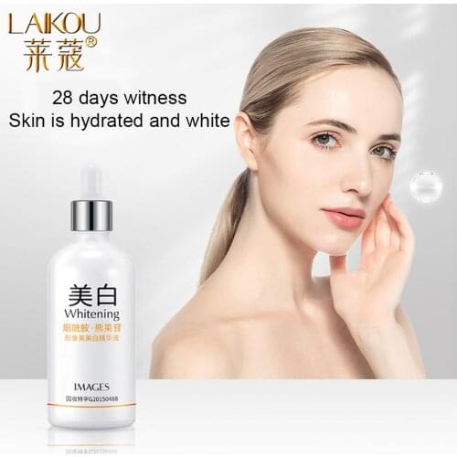 LAIKOU Nicotinamide Face Serum Whitening Essence Hyaluronic Acid Moisturizing Anti-Aging Anti-Wrinkle Shrink Pores Skin Care