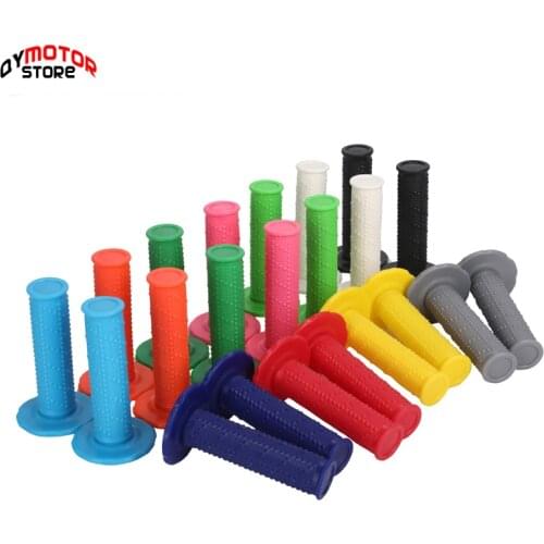 NEW 7/8" 22mm Rubber Handlebar Grip Handle Bar Grips For CRF YZF WRF KXF KLX EXC RMZ Pit Dirt Bike Motocross Motorcycle Enduro