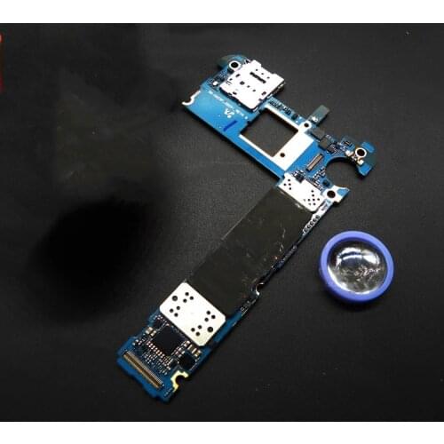 1 PCS Original Unlocked Main Motherboard 64GB For Samsung Galaxy S6 Edge G925F Unlock Europe Android System