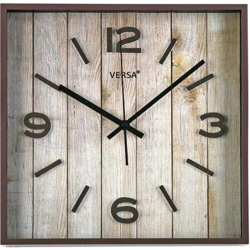 Wall Clock Plastic (4,1 x 28 x 28 cm)
