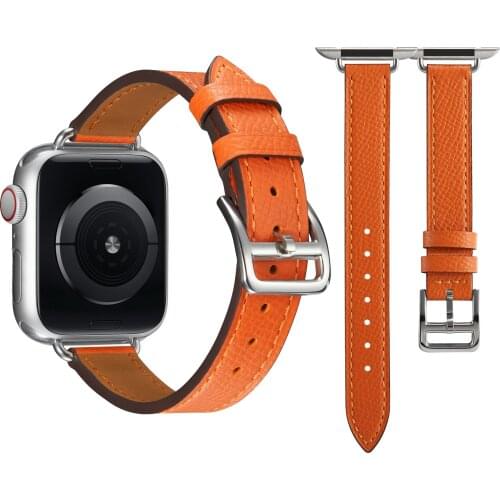 High Quality Leather Watchbands Replace Watch Straps for IWatch 38mm 40mm 42mm 44mm Watchband for Apple Watch Series 2 3 4 5 6