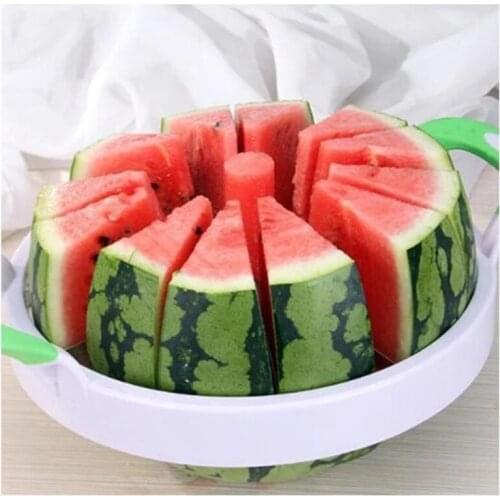 Stainless Steel Watermelon Slicer Apple Cutter Slicer Vegetable Fruit Tool Fruit Slicer Gadget Kitchen Accessories Dropship