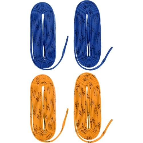2 Pairs Premium Sports Ice Hockey Skates Shoes Laces Shoelaces 120 Inch