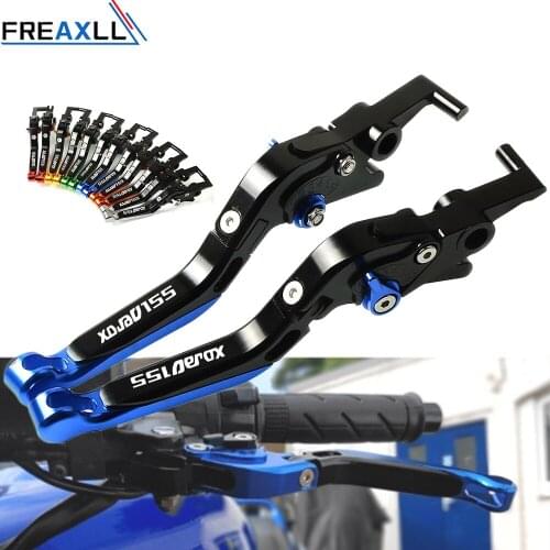 For YAMAHA NVX155 NVX 155 AEROX155 AEROX 155 2017 2018 Logo CNC Aluminum Handle Grips Foldable Motorcycle Brake Clutch Levers