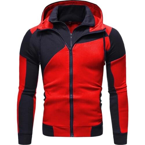 Fitness Gym Sports Clothing Autumn Winter Hoodies Men Hat Zipper Sport Thermal Running Jackets Gym Coat Shirt Mens Activewear